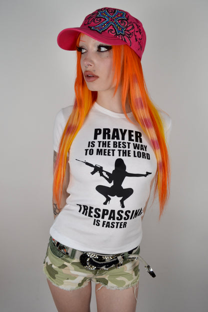 No Trespassing Tee