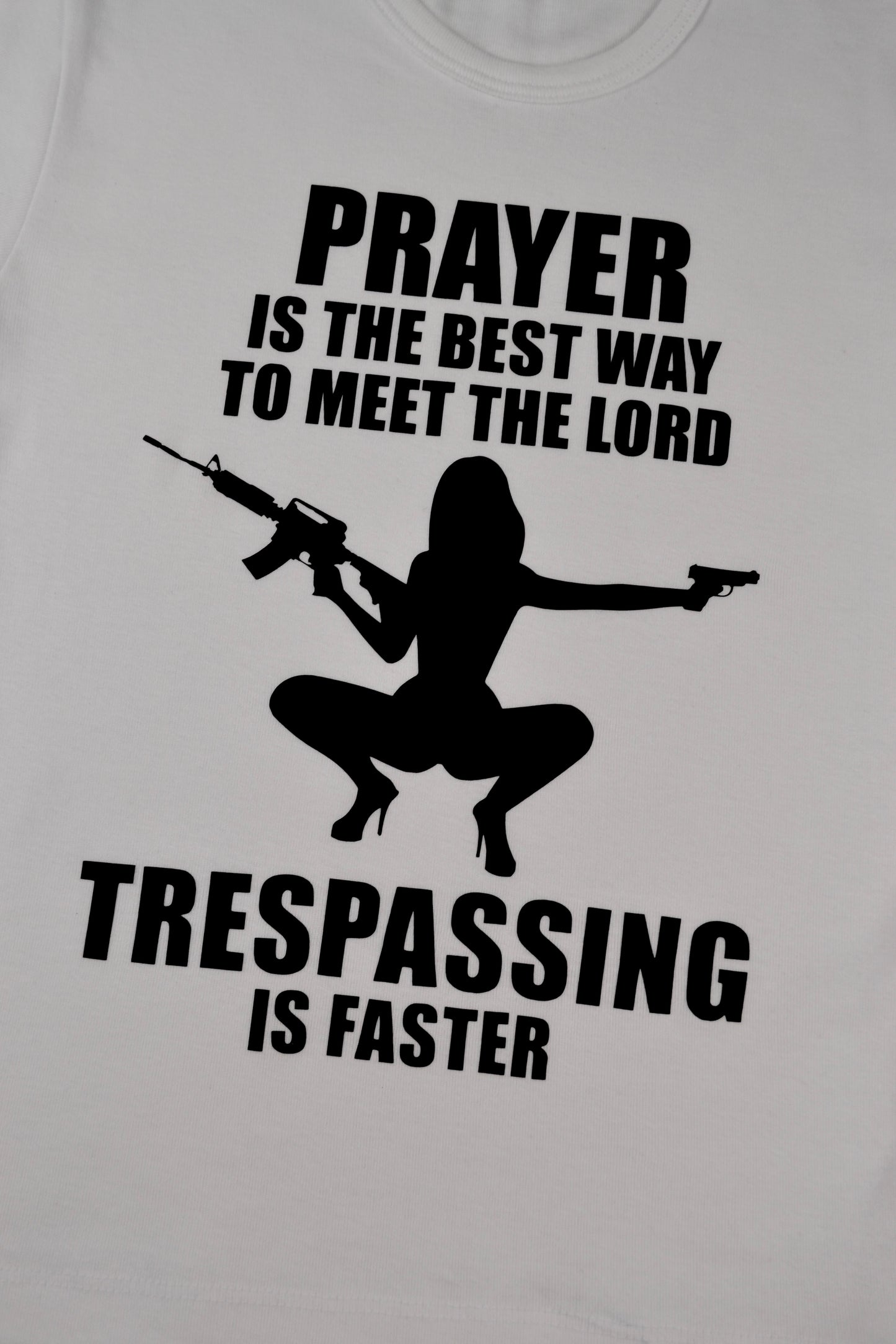 No Trespassing Tee